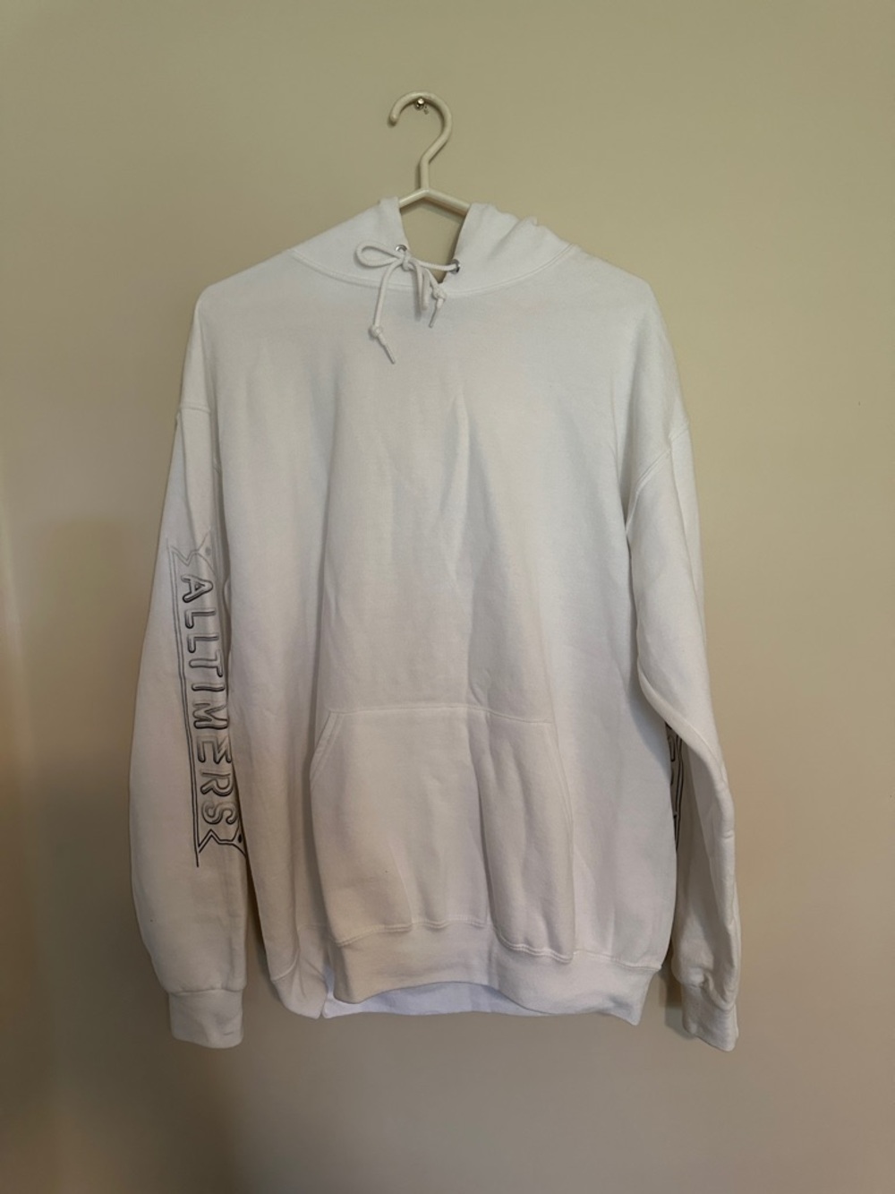 Alltimers White Hoodie (brand new!)